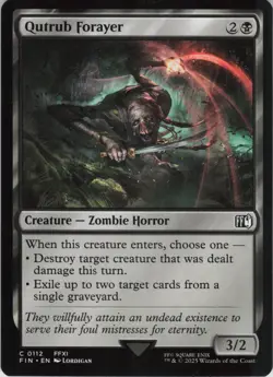 Qutrub Forayer C FINAL FANTASY 112 NM MTG - Image 1