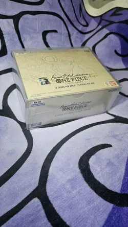 One Piece Card Game EB-02 Anime 25th Collection Extra Booster Box English Sealed - Image 1
