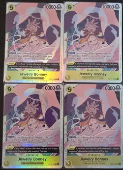 One Piece Jewelry Bonney OP13-108 Lot x4 English Playset!!! - Image 1