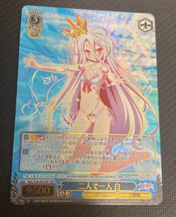 Signed Weiss Schwarz NO GAME NO LIFE NGL-S58-081SSP SSP Shiro FOIL Japan - Image 1
