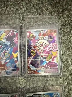 First Partner Illustration Collection Series 2 - Grookey, Scorbunny, Soble Set - Image 2