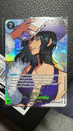 Ms. All Sunday SP OP14-084 Alt Art - One Piece OP16 THE TIME OF BATTLE - Image 1