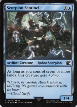 Scorpion Sentinel C FINAL FANTASY 72 NM MTG - Image 1