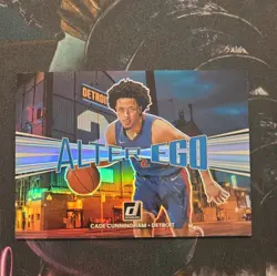 2025-26 Panini Donruss Cade Cunningham ALTER EGO Prizm Insert #2 SSP!!! CASE HIT - Image 1