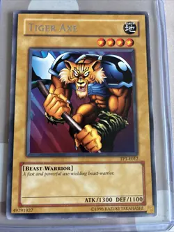 Tiger Axe TP1-E012 - Rare - Tournament Pack 1 - Yu-Gi-Oh -LP - Image 1