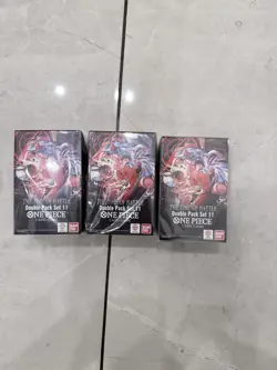 One Piece Card Game OP16 The Time Of Battle Double Pack Set DP-11 NEW SEALED x3 - Image 1