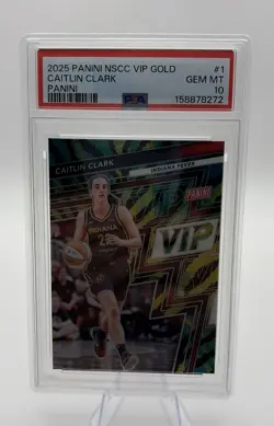 2025 Panini National Convention Vip Gold Pack - Caitlin Clark #1 PSA 10. - Image 1