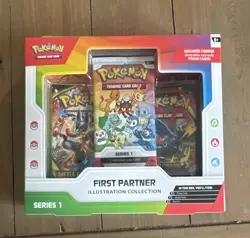 Pokemon TCG First Partner Illustration Collection series 1 box - Image 1