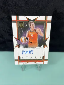 2025 Panini Impeccable WNBA Marina Mabrey #SS-MM “Stars” AUTO GOLD 44/49☀ SUN - Image 5