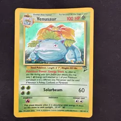 Pokemon TCG Venusaur Holo Rare Card Base Set 2, 18/130 - Image 1
