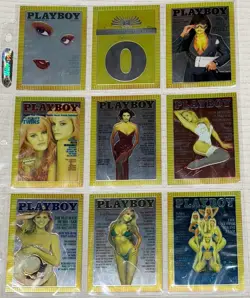 VINTAGE 1995 Playboy Chromium Collector Cover Cards Lot of 66 Play Boy Edition 1 - Image 5