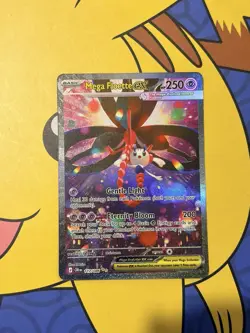 🌸 Pokemon Chaos Rising Mega Floette ex SIR 117/086 Full Art NM💟💎 - Image 2