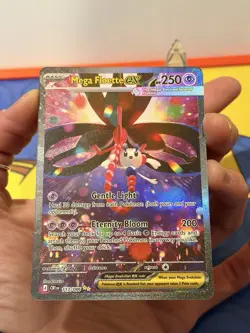 🌸 Pokemon Chaos Rising Mega Floette ex SIR 117/086 Full Art NM💟💎 - Image 5