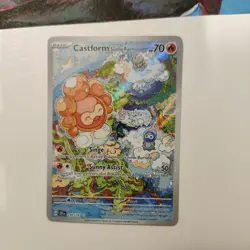 Castform Sunny Form SVP EN 195/191 Promo Full Art Holo 70 HP - Image 1