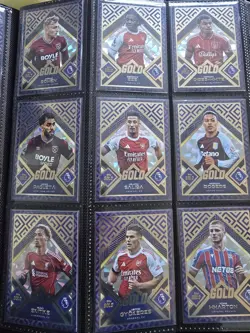 Topps Premier League 2025/2026 Gold Almost Complete Base Set, 105 of 113 cards. - Image 3