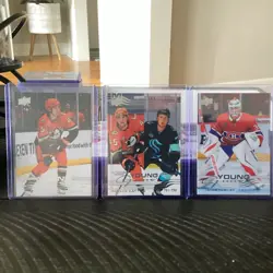 2025-26 Upper Deck Extended Series Young Guns COMPLETE SET #701-750 Top Loaded - Image 1