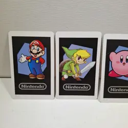 Set Of 5 Nintendo Character Cards Excellent Condition - Image 2