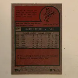 Topps 2024 Heritage Shohei Ohtani Los Angeles Dodgers #371 Base Set - Image 2