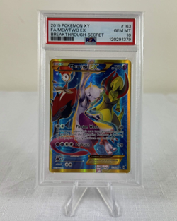 PSA 10 Mewtwo EX Full Art XY Breakthrough Secret Rare 2015 Pokemon Card - Image 1