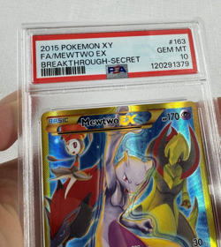 PSA 10 Mewtwo EX Full Art XY Breakthrough Secret Rare 2015 Pokemon Card - Image 4