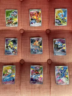 Set of 9 First Partner Illustration Collection Series 1 Promo 30th Anniversary - Image 1
