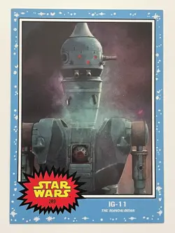 Topps Star Wars Living Set IG-11 The Mandalorian #289 card - Taika Waititi - Image 1