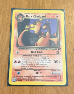 Dark Charizard (21/82) Non Holo Team Rocket Set Rare Pokemon Card - Image 1