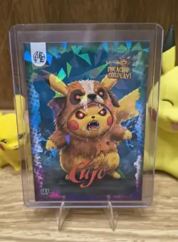 Pikachu Cosplay - Stephen King Horror 5 Card Set - Cracked Ice Holo - NM - Image 5