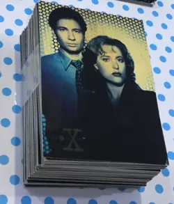 THE X-FILES Season One 1 Trading Cards Complete Base Set 72 Card TOPPS 1995 NEW - Image 1