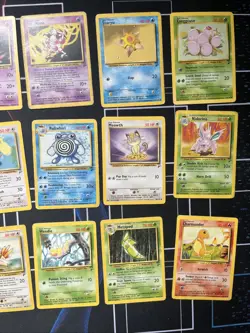 Pokemon Tcg Base Set 2 Non Holo Bundle MP X18 Cards - Image 3
