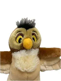 Walt Disney World Vintage 90's Winnie the Pooh Owl, 8.5" inch Plush Toy - Image 2