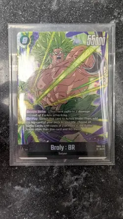 Broly: BR FB06-120 SCR Secret Rare Rivals Clash Dragon Ball Fusion World M/NM - Image 2