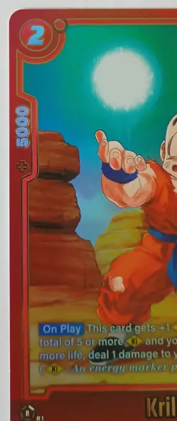 Krillin FB10-006 Alt Art Cross Force Dragon Ball Fusion World - Image 2