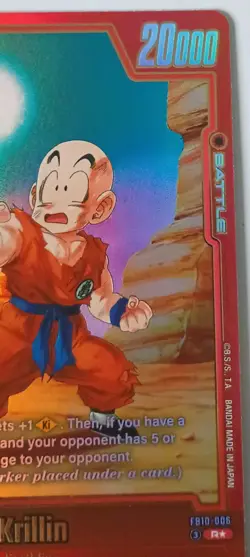 Krillin FB10-006 Alt Art Cross Force Dragon Ball Fusion World - Image 3