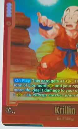 Krillin FB10-006 Alt Art Cross Force Dragon Ball Fusion World - Image 5