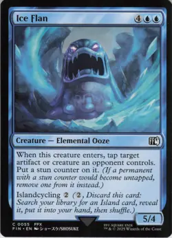 Ice Flan C FINAL FANTASY 55 NM MTG - Image 1