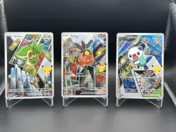 Pokemon TCG First Partner Illustration Snivy, Oshawott, Tepig ✨PACK FRESH - Image 1