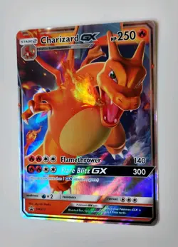 Pokemon Card Charizard GX SM211 Hidden Fates Promo Half Art Near Mint - Image 4