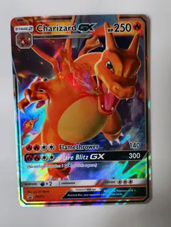 Pokemon Card Charizard GX SM211 Hidden Fates Promo Half Art Near Mint - Image 5