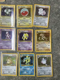 Vintage Pokemon Card Lot Wotc Holo Gyarados, Mewtwo, Moltres Etc! x19 LP-dmg - Image 2