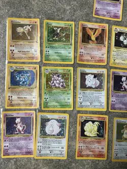 Vintage Pokemon Card Lot Wotc Holo Gyarados, Mewtwo, Moltres Etc! x19 LP-dmg - Image 4