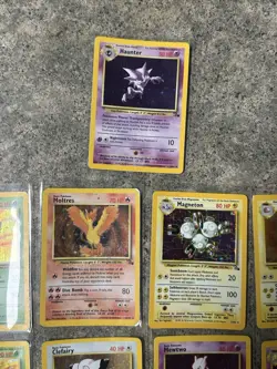 Vintage Pokemon Card Lot Wotc Holo Gyarados, Mewtwo, Moltres Etc! x19 LP-dmg - Image 5