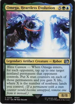 Omega, Heartless Evolution U FINAL FANTASY 236 NM MTG - Image 1
