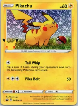 Pikachu - (General Mills) Holo Promo Miscellaneous Cards & Products SWSH039 NM - Image 1