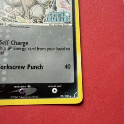 Nuzleaf 39/100 Crystal Guardians Reverse Holo Pokemon Card - Image 5