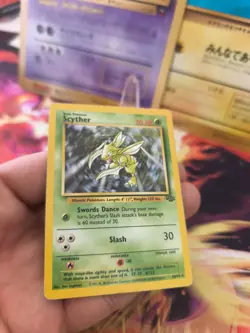Pokemon Karte Card Scyther Sichlor Non Holo Jungle Dschungel Holo Wotc Exc - Image 5