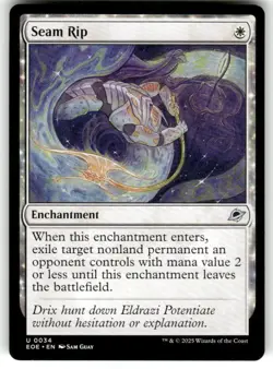 Seam Rip 34 Uncommon Edge of Eternities Magic: The Gathering Near Mint - Image 1