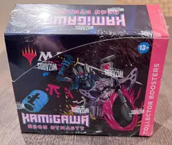 Magic The Gathering KAMIGAWA NEON DYNASTY Collector Booster Box Sealed - Image 1
