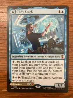 Tony Stark - The Invincible Iron Man - Marvel MSH NM - Magic The Gathering MTG - Image 1
