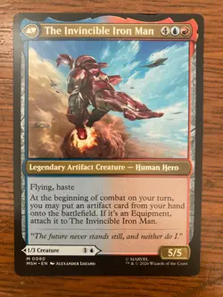 Tony Stark - The Invincible Iron Man - Marvel MSH NM - Magic The Gathering MTG - Image 2